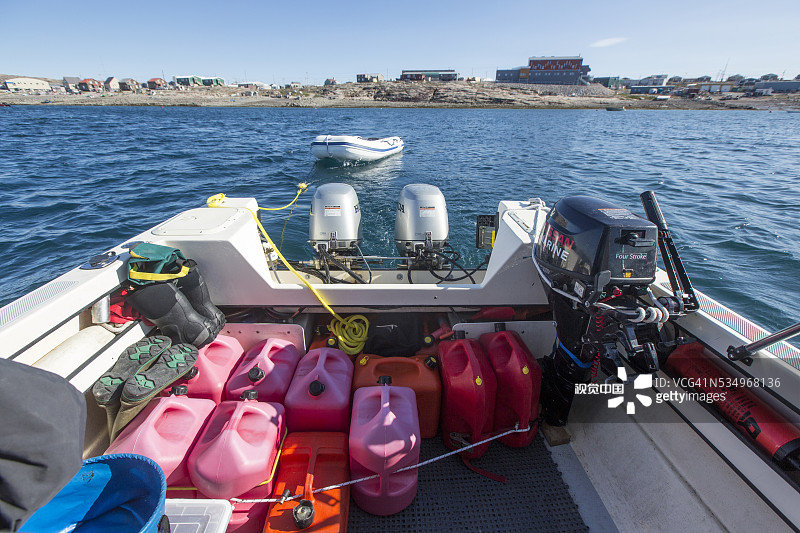 努纳武特地区的C-Dory，加拿大图片素材