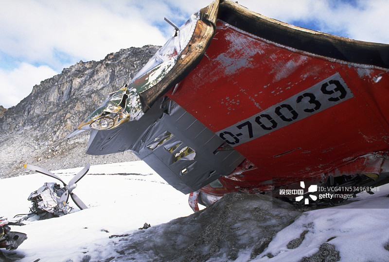 飞机残骸图片素材