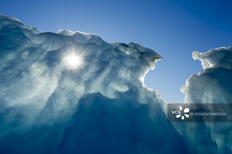 加拿大哈德逊湾的海冰图片素材