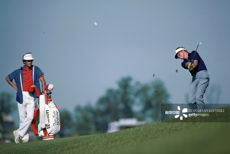 埃文纳尔的高尔夫球手图片素材