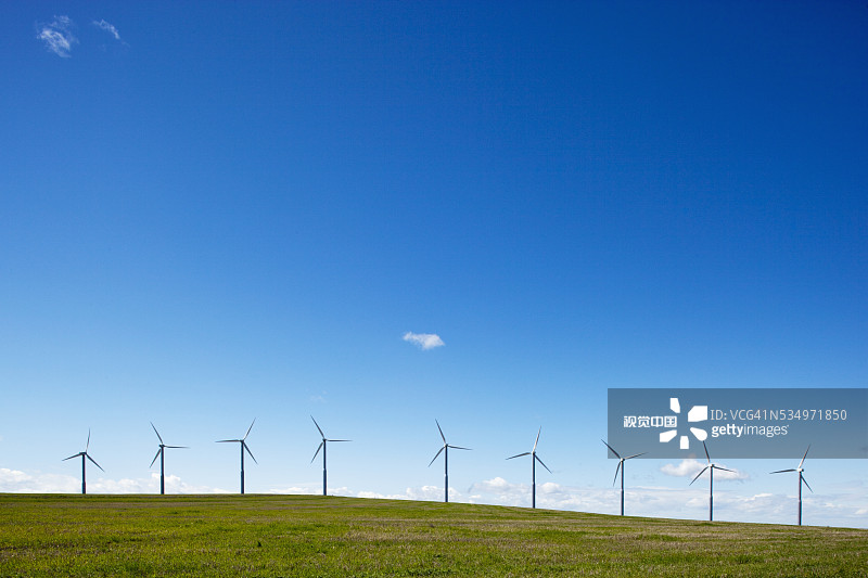 华盛顿州瓦卢拉风车图片素材