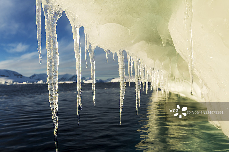 南极洲冰山图片素材