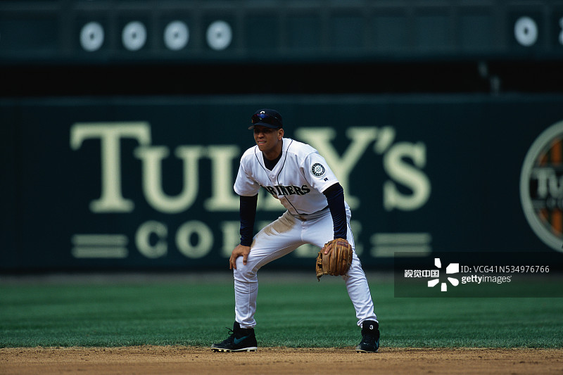 亚历克斯·罗德里格斯在打棒球图片素材