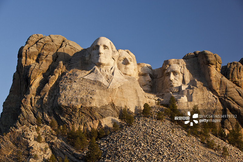 南达科他州拉什莫尔山国家纪念碑图片素材