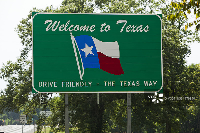 欢迎来到德克萨斯标志图片素材
