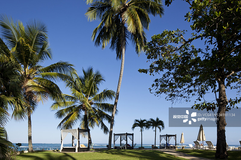多米尼加共和国韦莱罗海滩度假村图片素材