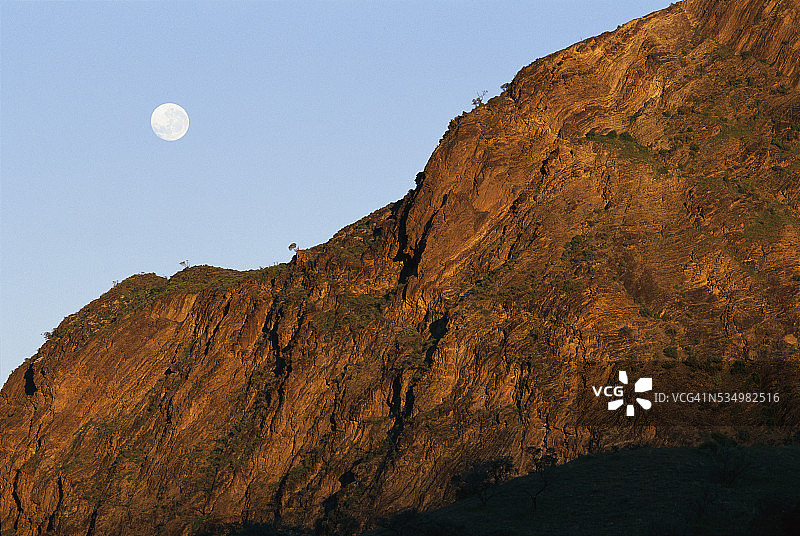 帕拉奇尔纳峡谷日出图片素材