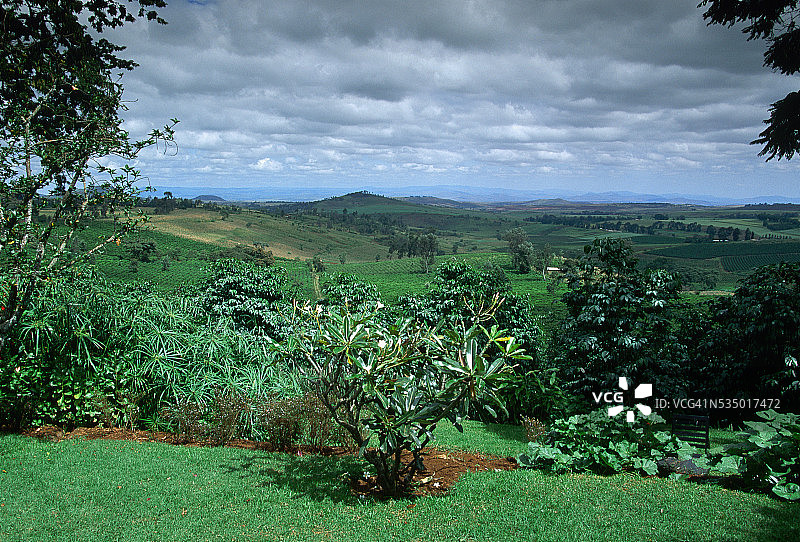 坦桑尼亚吉布斯农场附近的景观图片素材