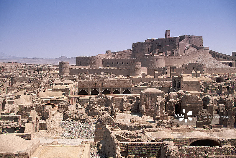 泥砖建筑图片素材