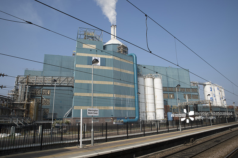 联合利华在英国的工厂图片素材