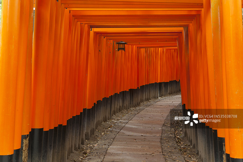 日本关西京都伏见区伏见稻荷大社图片素材