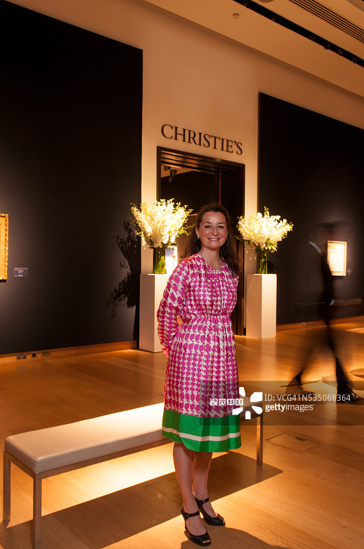 佳士得的乔瓦娜·贝尔塔佐尼图片素材