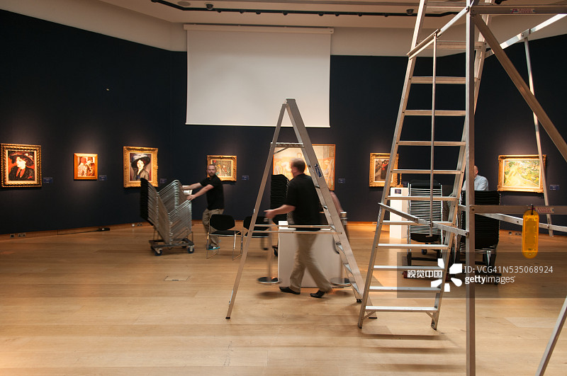 佳士得展览空间图片素材