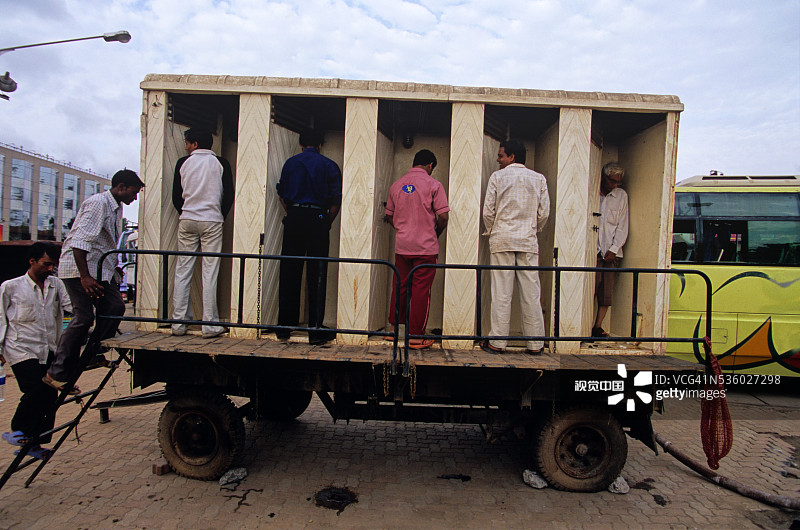 孟买的日常生活图片素材