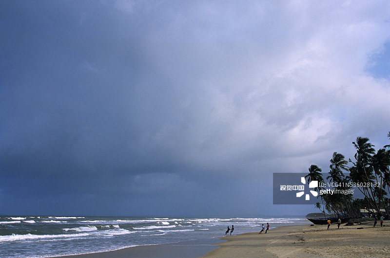 果阿邦海滩图片素材