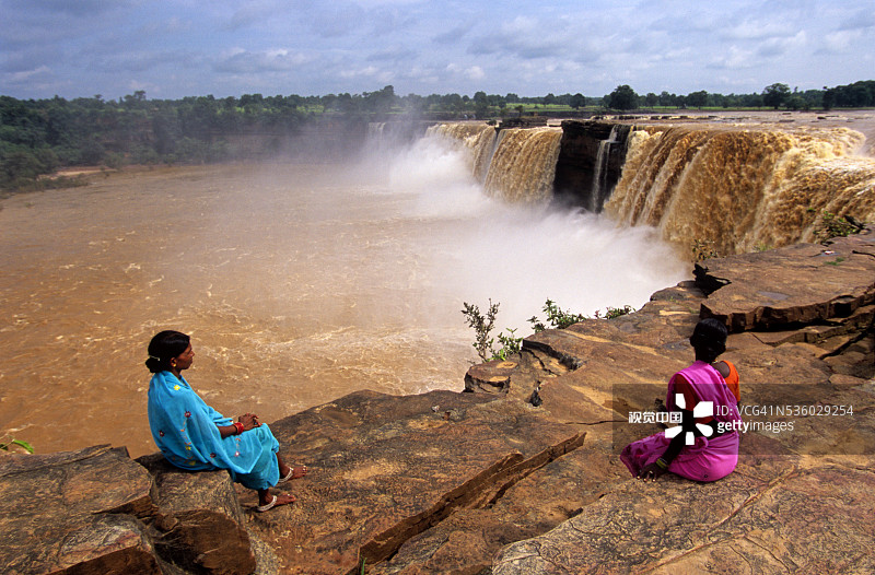 印度奇特拉科特瀑布图片素材