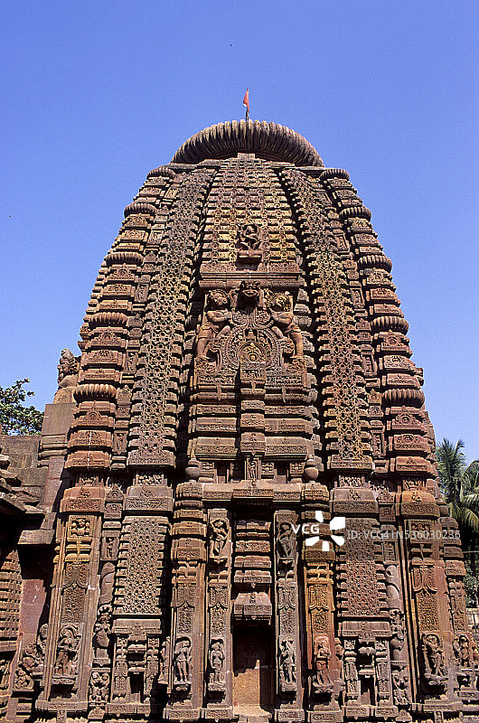 布巴内斯瓦尔的穆克特斯瓦神庙图片素材