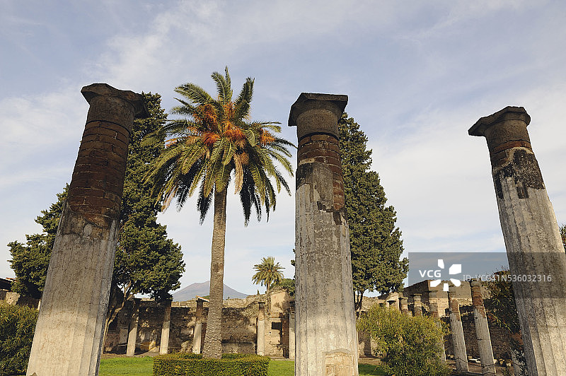 庞贝城的陶农之屋图片素材