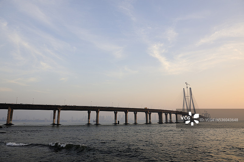 孟买班德拉-沃利跨海大桥图片素材