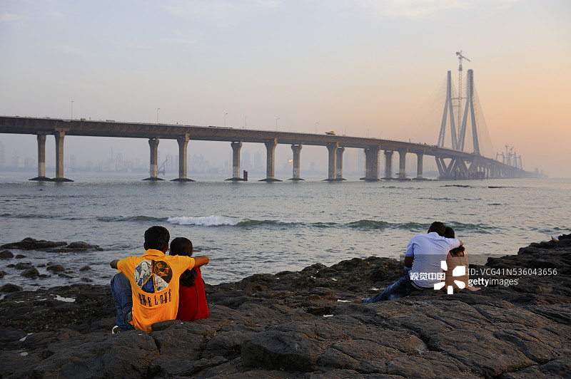 孟买班德拉-沃利跨海大桥图片素材