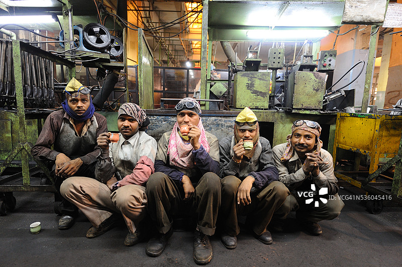 古尔冈的英雄摩托公司图片素材