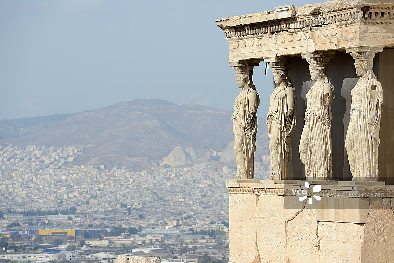 雅典卫城图片素材