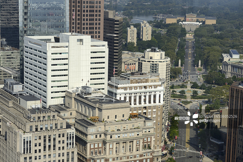 费城城市风光图片素材