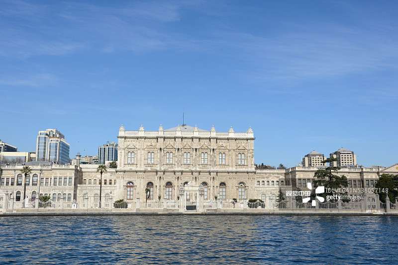 伊斯坦布尔的博斯普鲁斯海峡图片素材