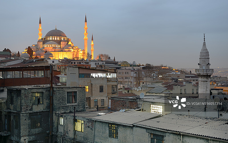 伊斯坦布尔市风光图片素材