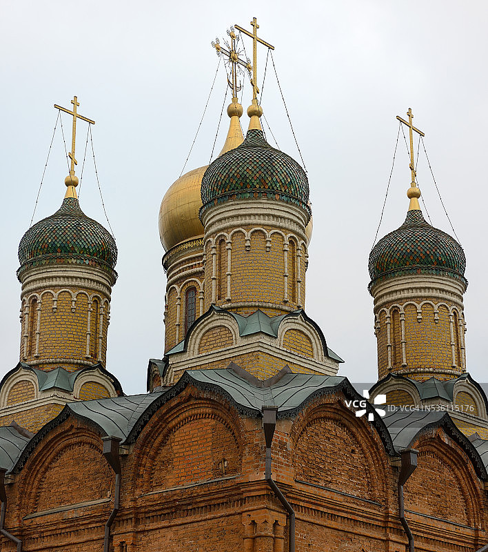 莫斯科Theotokos圣像教堂图片素材