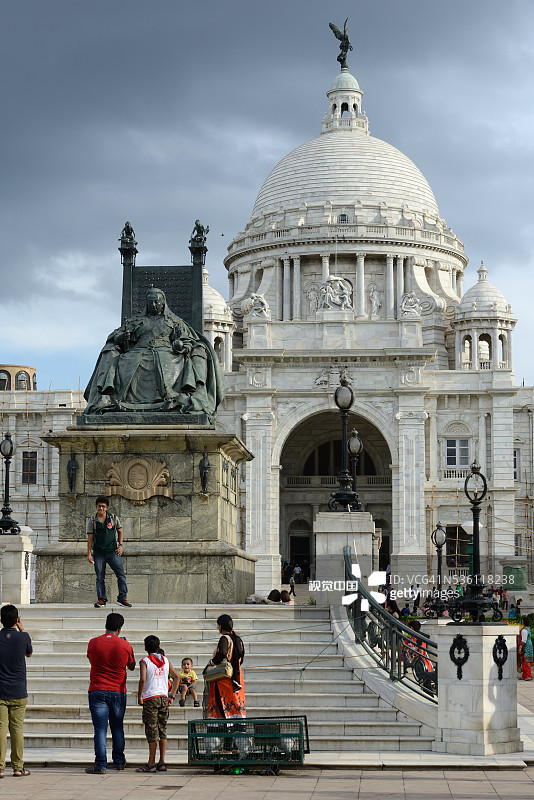 加尔各答维多利亚纪念馆图片素材