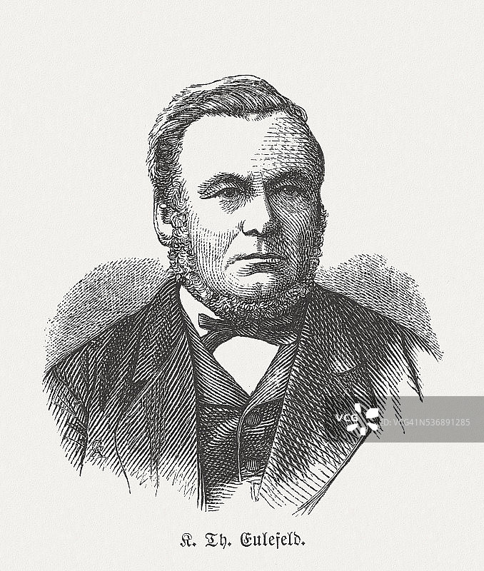 卡尔·特奥巴尔德·欧勒费尔德（德国景观园艺师，1882年出版）图片素材