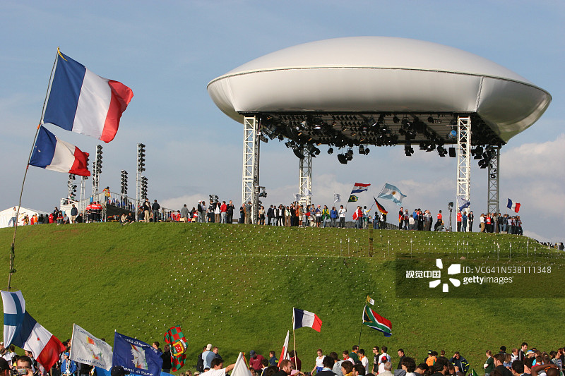 世界青年日主舞台图片素材