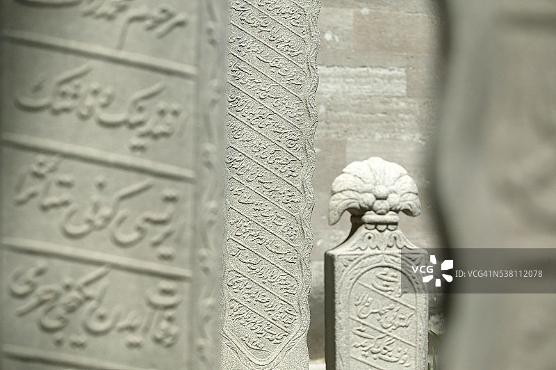 苏莱曼清真寺墓地图片素材