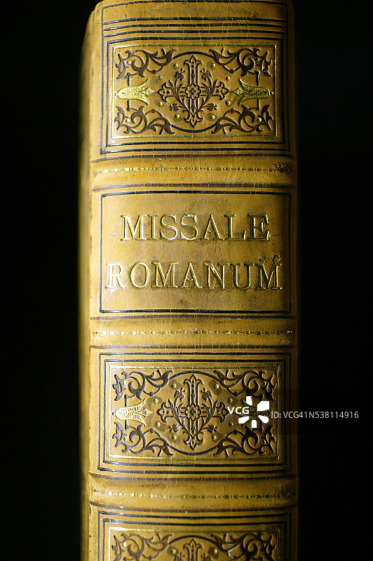 罗马弥撒书图片素材