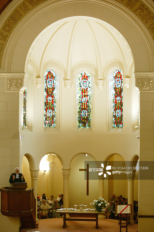 巴黎的基督教堂图片素材