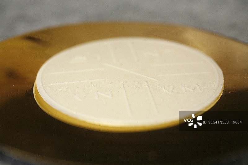 圣餐饼图片素材