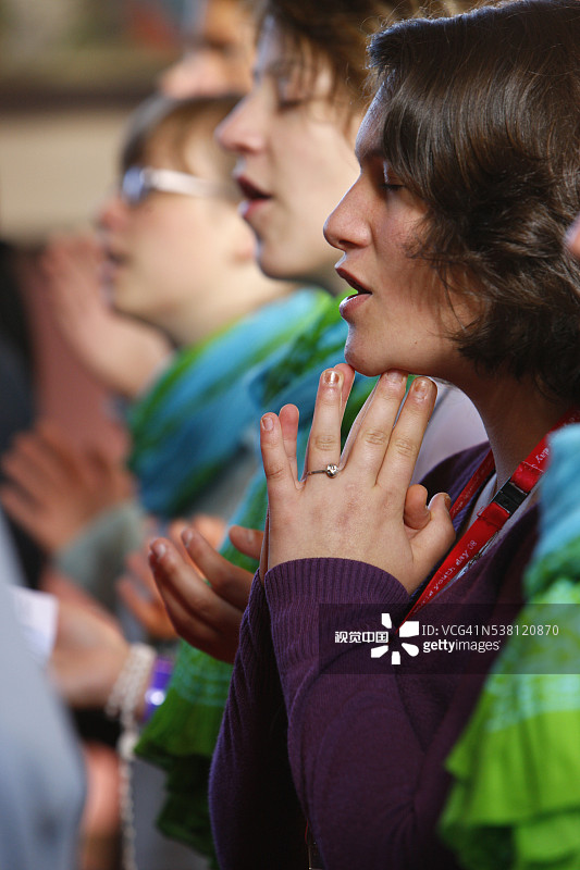 2008年世界青年日图片素材