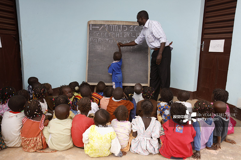 泰乌比麻风病人村幼儿园图片素材