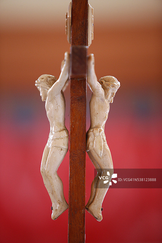 双重苦像图片素材