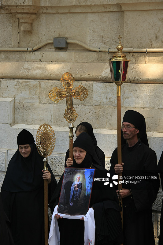 抹大拉的玛利亚在橄榄山上的盛宴图片素材