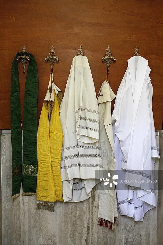 斯卡拉圣母本笃会修道院的宗教服饰图片素材