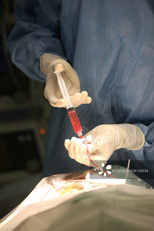 心脏外科病房的手术室，麻醉图片素材