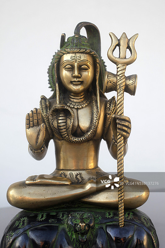 湿婆雕像图片素材