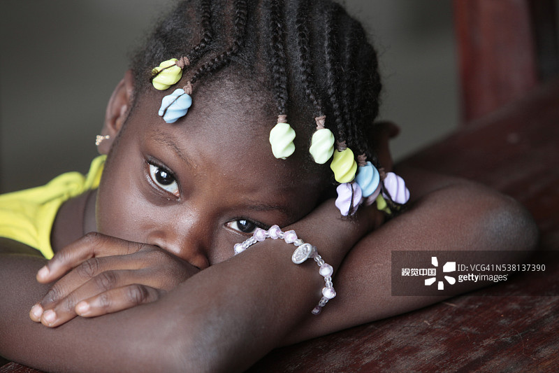 非洲女孩图片素材