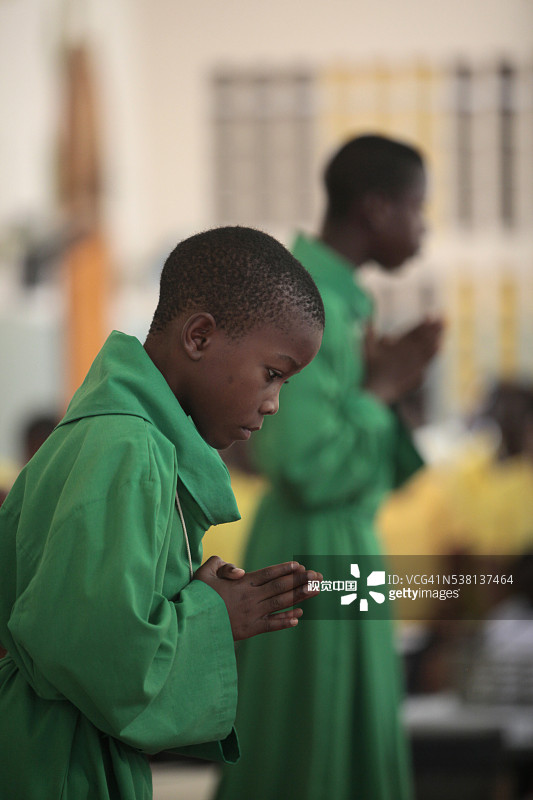 慈悲圣母大教堂弥撒图片素材