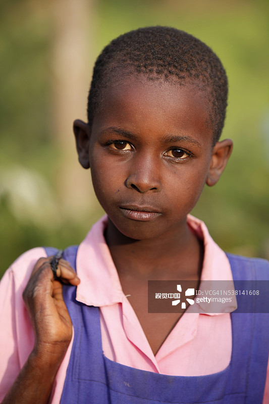 肯尼亚女学生图片素材