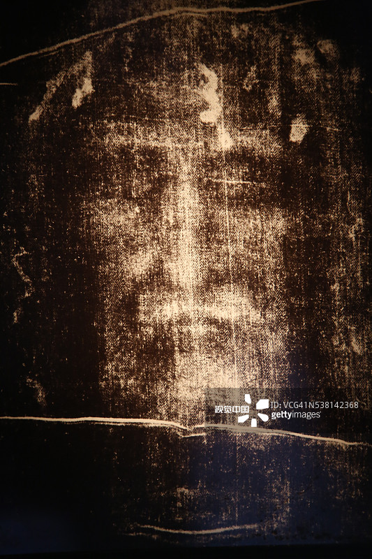 都灵裹尸布：耶稣图片素材