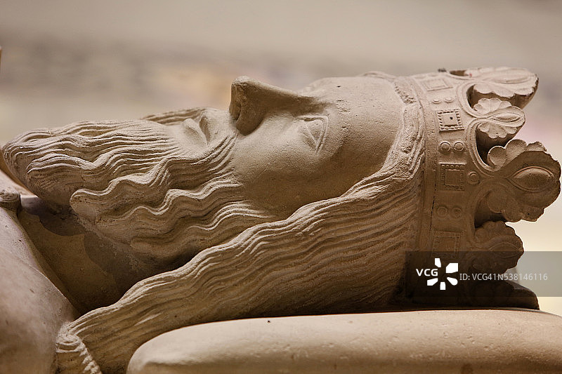 圣但尼大教堂克洛维一世石棺图片素材