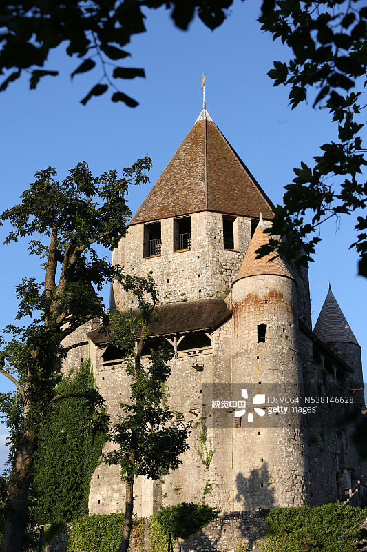 普罗万中世纪小镇：凯撒塔图片素材